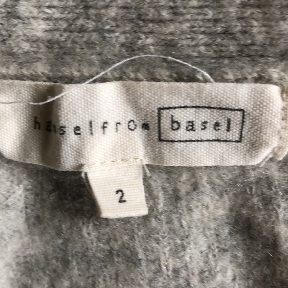 Hansel from Basel Gray Wool Silk Cardigan Cashmere - Picture 3 of 9